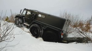 Вездеход КРЕЧЕТ x310 | Выезд в СНЕГ