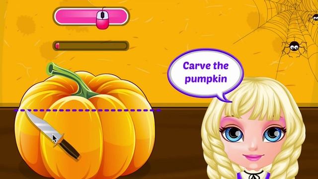 Хеллоуин с Маленькой Барби