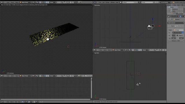 Blender Cycles Retroreflective Material (Multiple Angles) смотреть онлайн