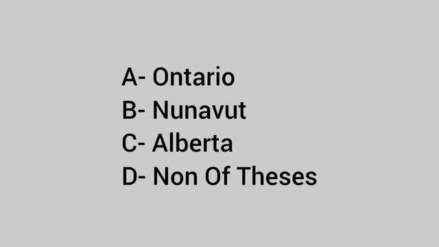 The white trillium is the official flower of which Canadian province? смотреть онлайн