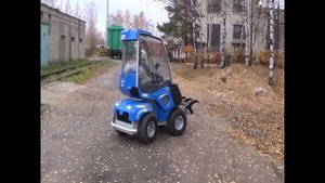 Мини погрузчик MULTIONE MZ  с кабиной