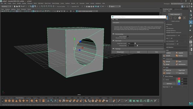 Maya Automatic Retopology Tutorial | Auto Retopology in Maya for Beginners