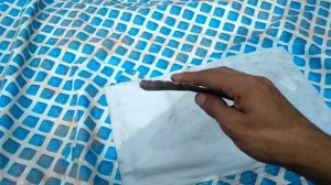 Как заклеить бассейн