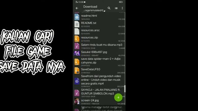 cara memasang file game ppsspp dengan ZArchiver