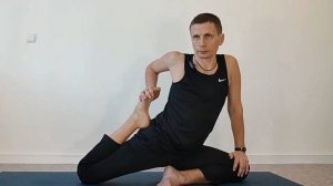 #14. Хатха Йога. Комплекс на освоение Эка Пада Раджакапотасаны (57 мин)