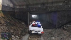 GTA 5 - Police Car Chase In Los Santos Campaign + Four Star Dealth - GTA 5