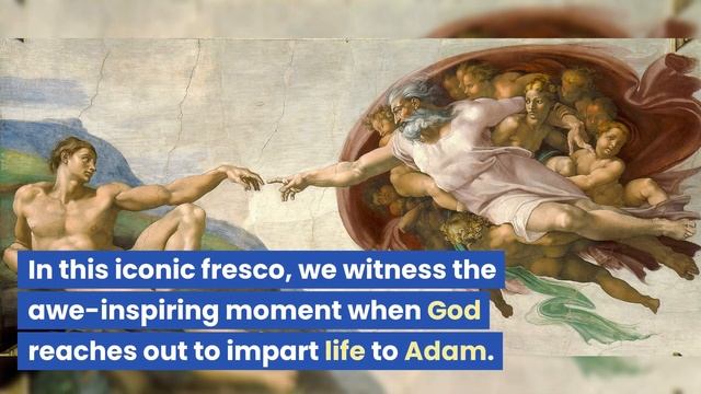 Creation of Adam Michelangelo