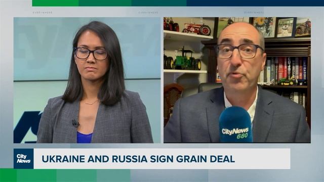 Business Report: Ukraine grain deal could ease grocery inflation смотреть онлайн