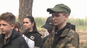 "Сад памяти" в Серповском лесхозе