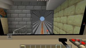 поездка по Арбатско-Покровской линии московского метро в Майнкрафте "Пятницкое шоссе - Щёлковская"