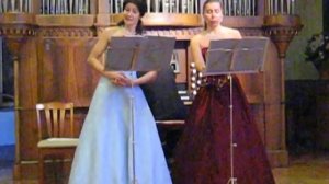 К.Сен-Санс Ave Maria дуэт (фрагмент)