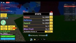 Awakend Light combo+ElectricClaw/Electric v2 combo --(blox fruit)--