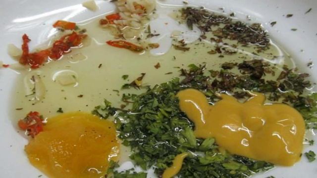 Овощной салат с мясом свинины