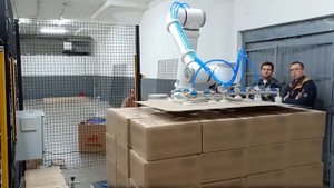 FAT-тесты кобота PROMPOWER с периметром безопасности