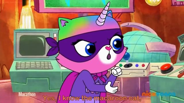 The Macaroon Cat - Rainbow Butterfly Unicorn Kitty Nursery Rhymes