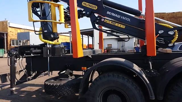 Сортиментовоз КАМАЗ 6522 смотреть онлайн