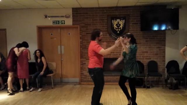 Mark Moore Jacqueline Hart 28/11/2014 Franklyn Gardens intermediate salsa смотреть онлайн