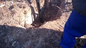 Крутим сваи под забор