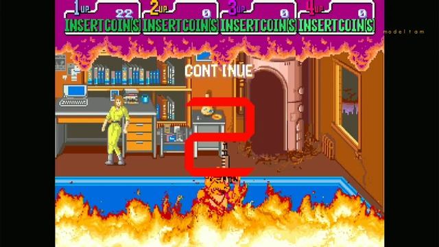 TEENAGE MUTANT NINJA TURTLES (1989)(Arcade) 3 credit play😅 смотреть онлайн