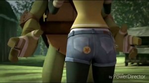 TMNT 2012/ April and Donnie/ Черепашки ниндзя 2012/ Эйприл и Донни/ клип/ 18 мне уже