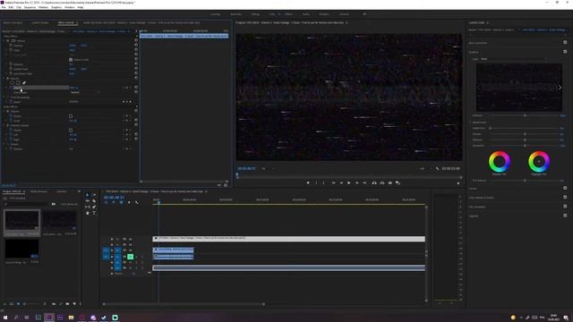 How to use Christopher's VHS Glitch effects in Adobr premiere - Tutorial смотреть онлайн