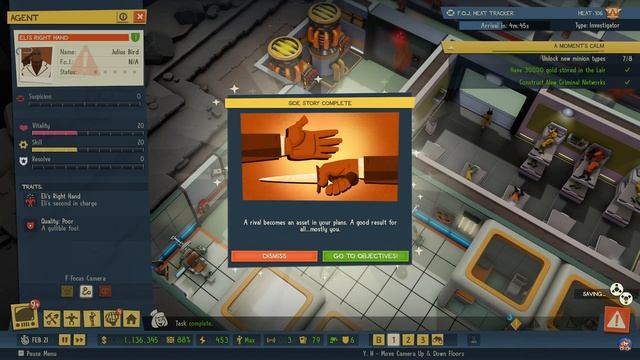 Evil Genius 2 1.3.0 - Recruiting Eli Barracuda Jr - Biologists - Emma Lets Play - EP2
