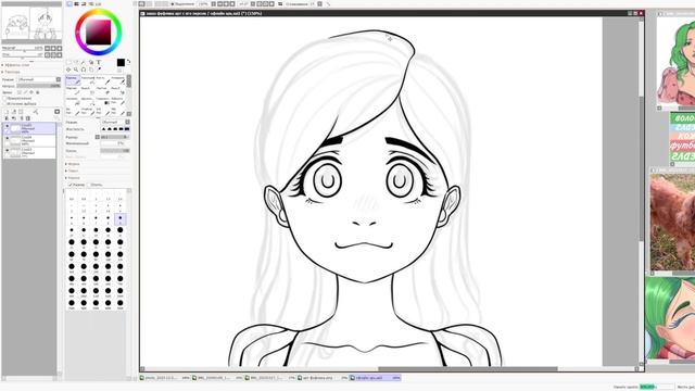 Art offline, Selena Strawberry and dog lSPEEDPAINTl смотреть онлайн