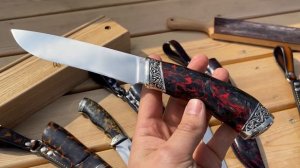 Эксклюзивные ножи. Ограниченная серия ножей PMD550, M390, CPM MAGNACUT. Мастерская СЛОН И КО