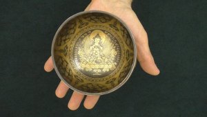 Поющая чаша Бутанская 13,1 см, Ля 448 Гц