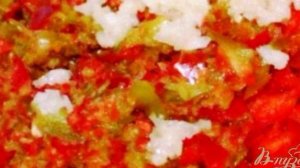 Рулетики из баклажан с пикантной морковью.