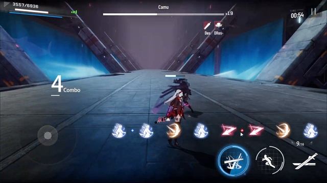 【Punishing: Gray Raven】Bullying Dark Camu Without Moving the Joystick смотреть онлайн