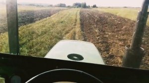 Вспашка минитрактором DW 244 AN