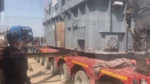 Перевозка трансформатора весом 214т.