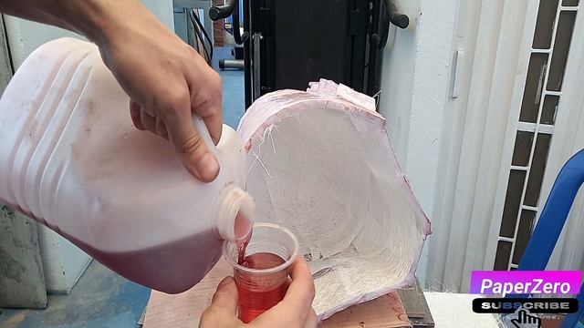 Como poner fibra a tus cascos de papercraft смотреть онлайн