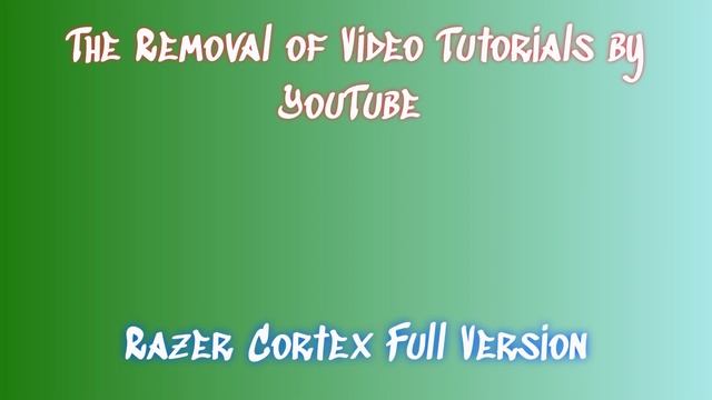 Easy Steps to Download & Free Install Razer Cortex смотреть онлайн