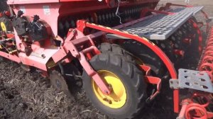 Сеялка Rapid 400 С в работе (16.04.18)