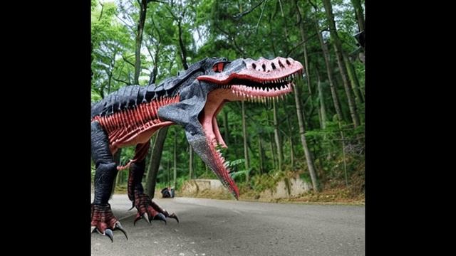 Fukuiraptor, But It's AI Generated смотреть онлайн