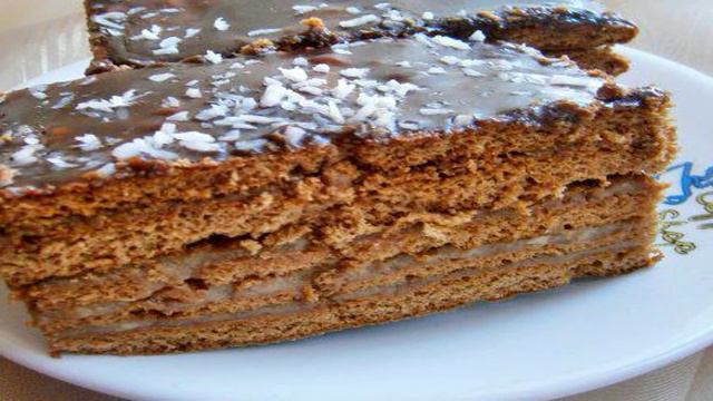 Шоколадный медовик Дамский каприз