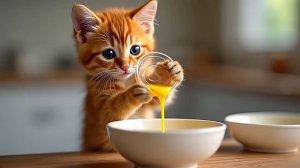 Самая шикарная кися-повар )