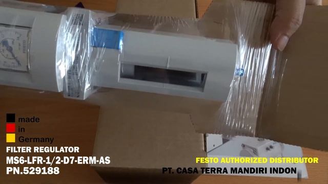 FESTO FILTER REGULATOR MS6-LFR-1/2-D7-ERM-AS PN.529188 смотреть онлайн