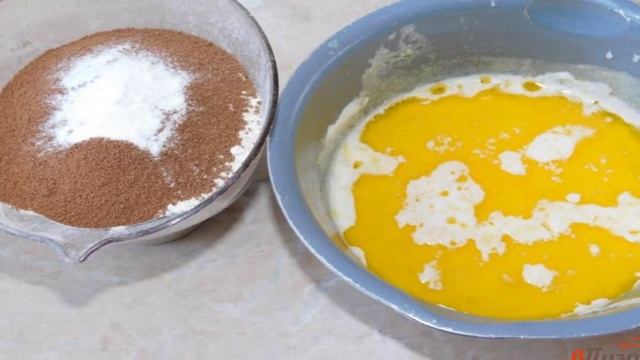 Шоколадный бисквит