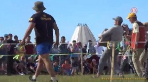 Игры Дыгына-2017: Перетаскивание камня