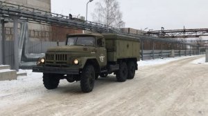 ЗиЛ 131 (УМП 350) Унифицированный моторный подогреватель.