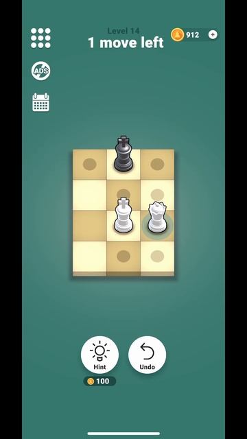 Pocket Chess - Level 14 - Solution