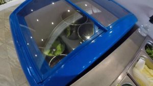 Китай,Мишань. Гостиница "Мишань" морской ресторан,шведка за 65 юаней (1 часть). 10 марта 2024 года.