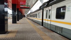 Чу чуть не успел! Фирменный экспресс ЭД4М 0444 мимо станции минская.