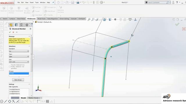 Chair Design step by step In Solidworks смотреть онлайн