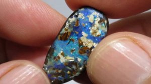 electric opal, Boulderopal, Opal 004463 b