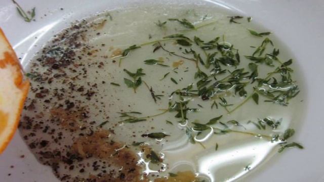 Салат из зимних овощей под апельсиновым соусом