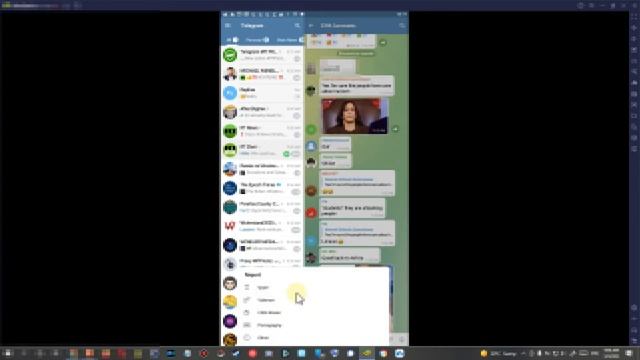 How To Report A Text, Picture or Video In A Telegram Comment (Of A Group Or Channel - App + Browser смотреть онлайн